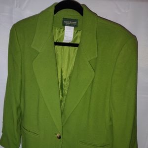 Vintage Wool Blend Sport Blazer by Harvé Bernard